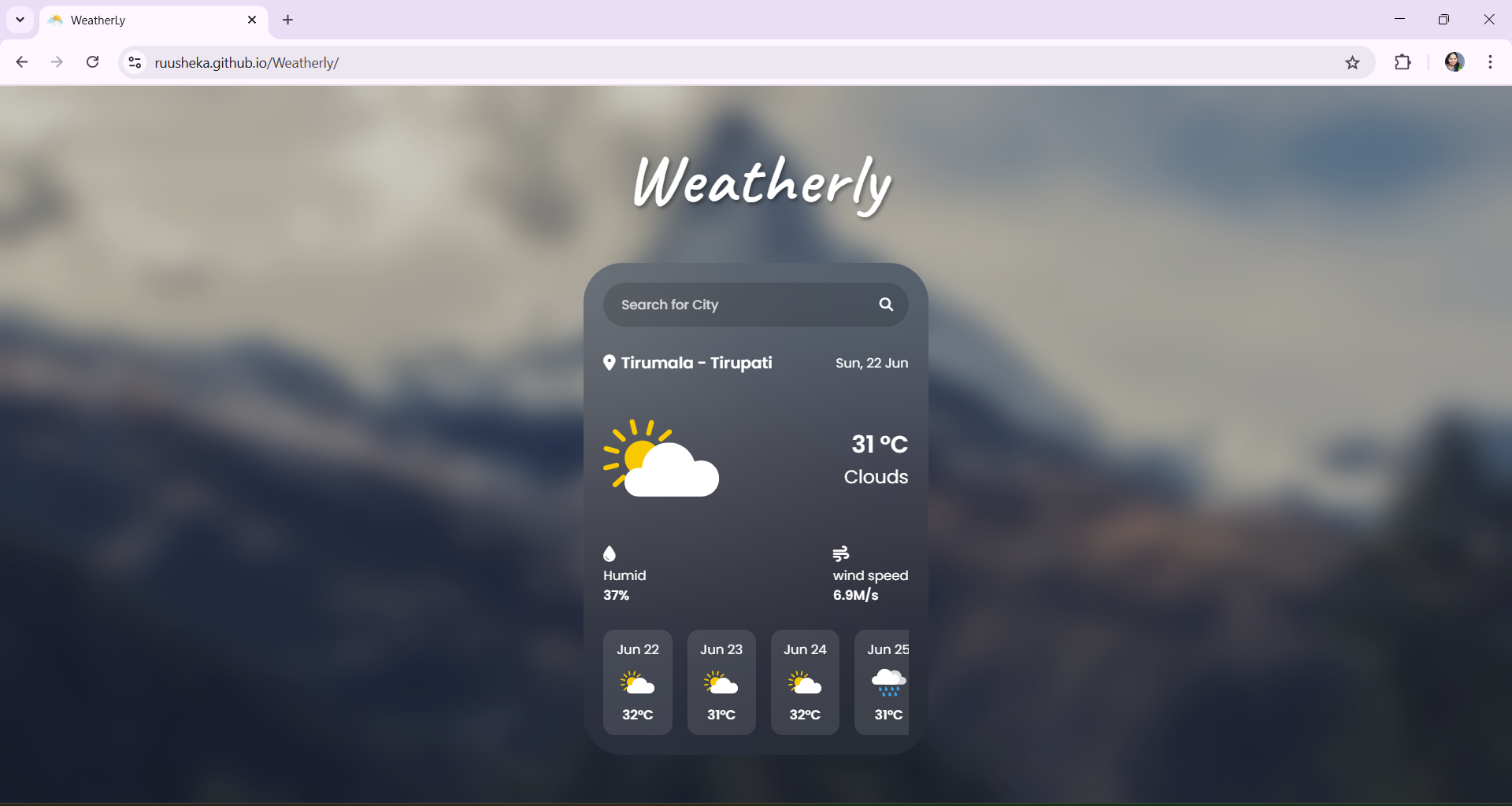 Weatherly